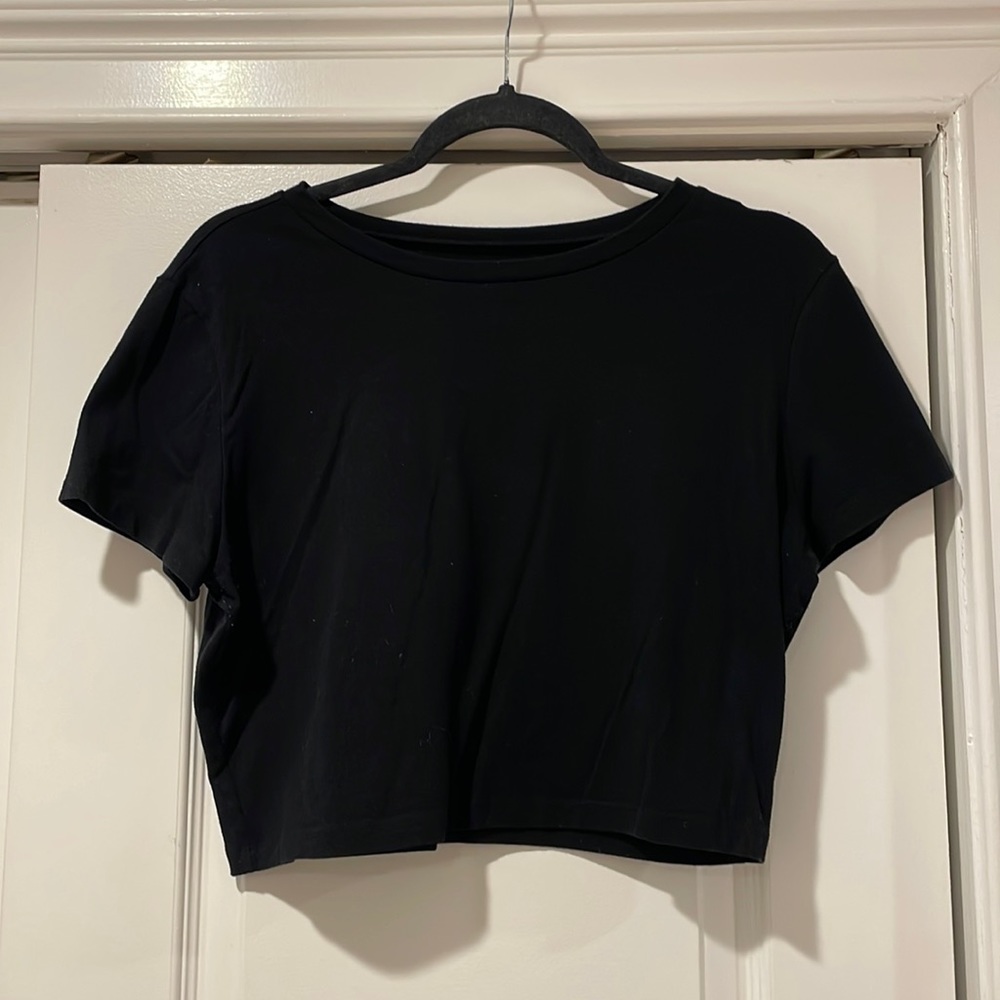 Black Crop Top